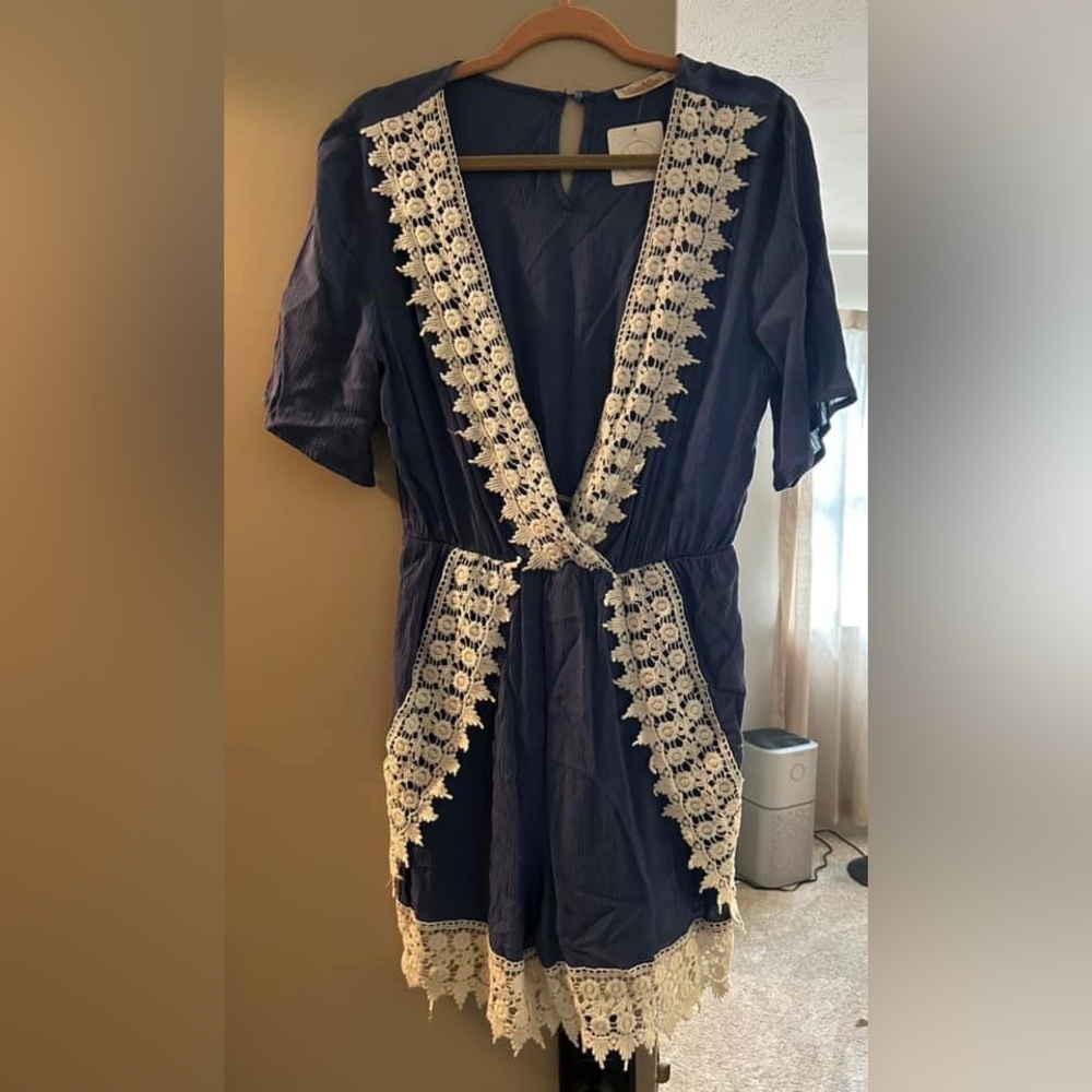 Blue romper!